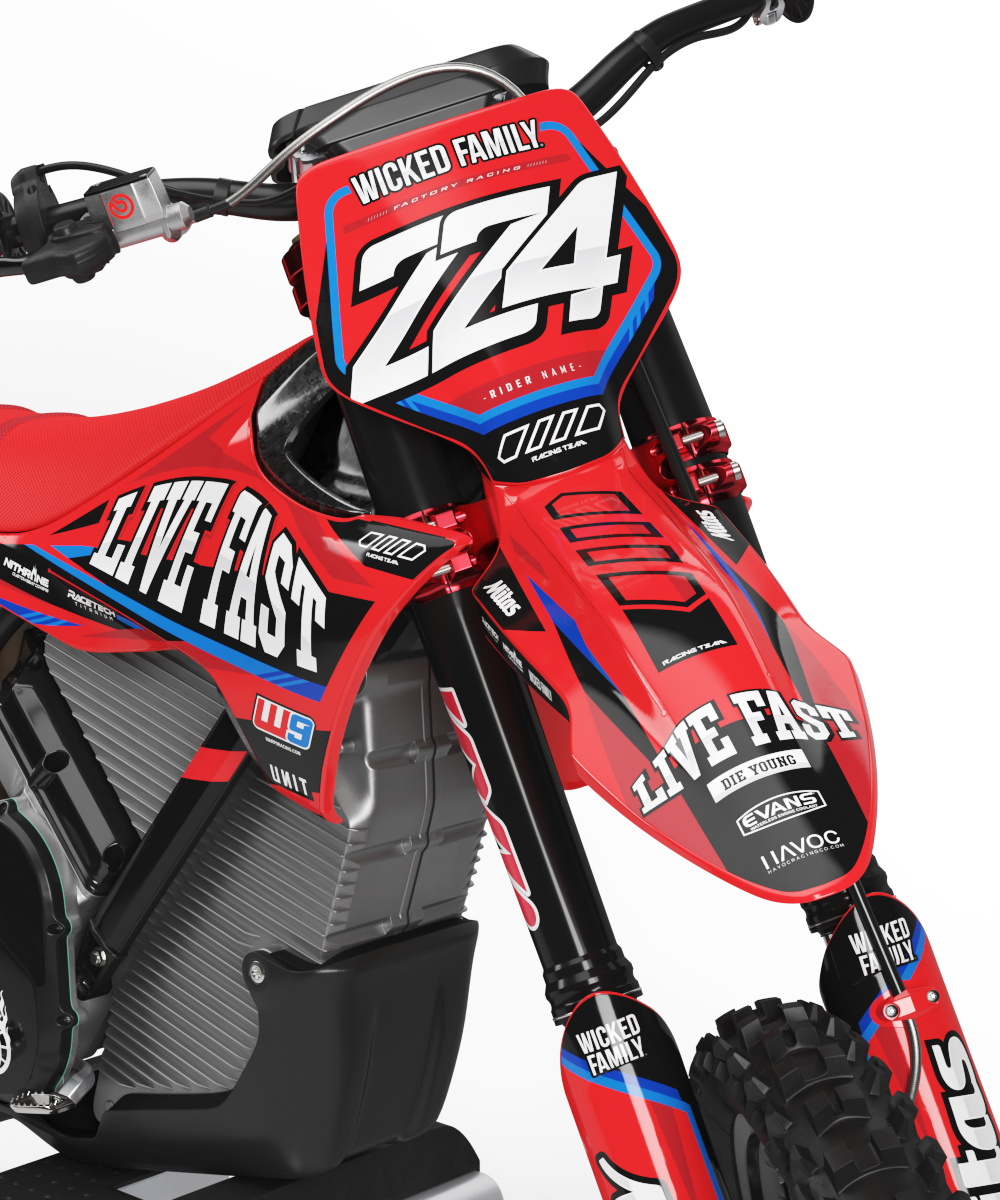 Individual Graphics to Fit Stark Future Dirt Bikes