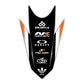 Rear Fender Graphics Kit - Fits KTM SX50, SX65, SX85, 125 SX, 250 SX-F, 350 SX-F, 450 SX-F, 250 EXC-F, 300 EXC, 500 EXC-F
