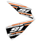 Side Number Plate Graphics Kit - Fits KTM SX50, SX65, SX85, 125 SX, 250 SX-F, 350 SX-F, 450 SX-F, 250 EXC-F, 300 EXC, 500 EXC-F