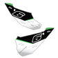 Side Number Plate Graphics Kit - Fits Kawasaki KX65, KX85, KX250, KX250F, KX450F, KX450X