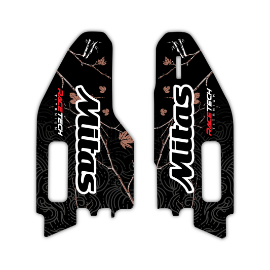 Lower Fork Guard Graphics Kit - Fits Suzuki DR-Z4S & SM 2025