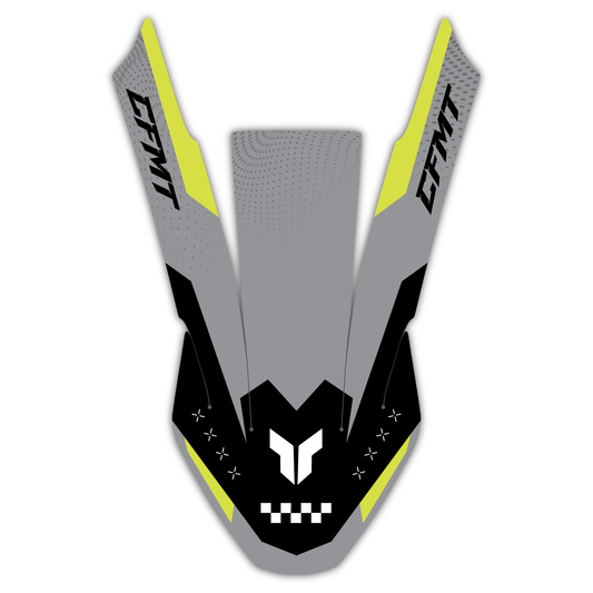 Upper Front Fender Mudguard Graphics Kit - Fits CF Moto 450 MT 2024-2025