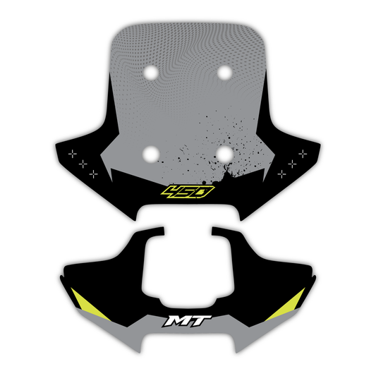 Windshield Graphics Kit - Fits CF Moto 450 MT 2024-2025