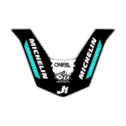 Rear Fender Mudguard Graphics Kit - Fits Yamaha Tenere 700 2019-2024