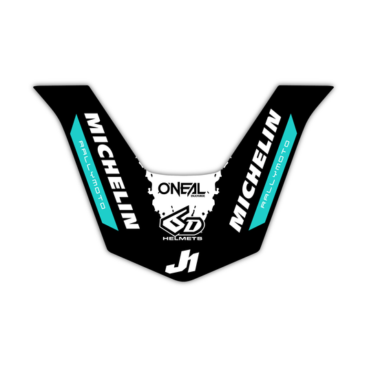 Rear Fender Mudguard Graphics Kit - Fits Yamaha Tenere 700 2019-2024