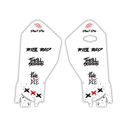 GasGas 2021-23 Fork Guard Plastic & Graphics Bolt-On kit - MC 125 - EX 300 - EC 500F - EC 450F - EX 450F - MC 450F - EX 350F - EC 350F - MC 350F