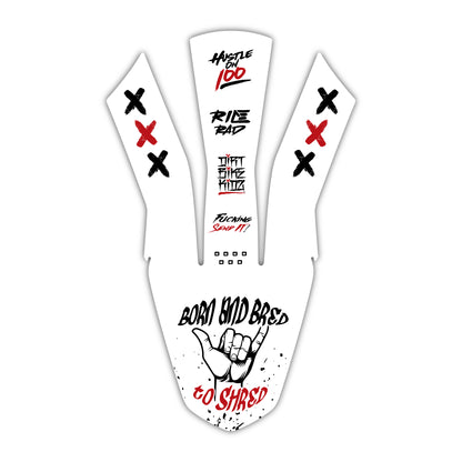 GasGas 2021-23 Front Fender Mudguard Plastic & Graphics Bolt-On kit - MC 125 - MC 250 - EC 250 - EC 300 - MC 250F - EX 250 - EC 250F - EX 250F - EX 300 - MC 350F