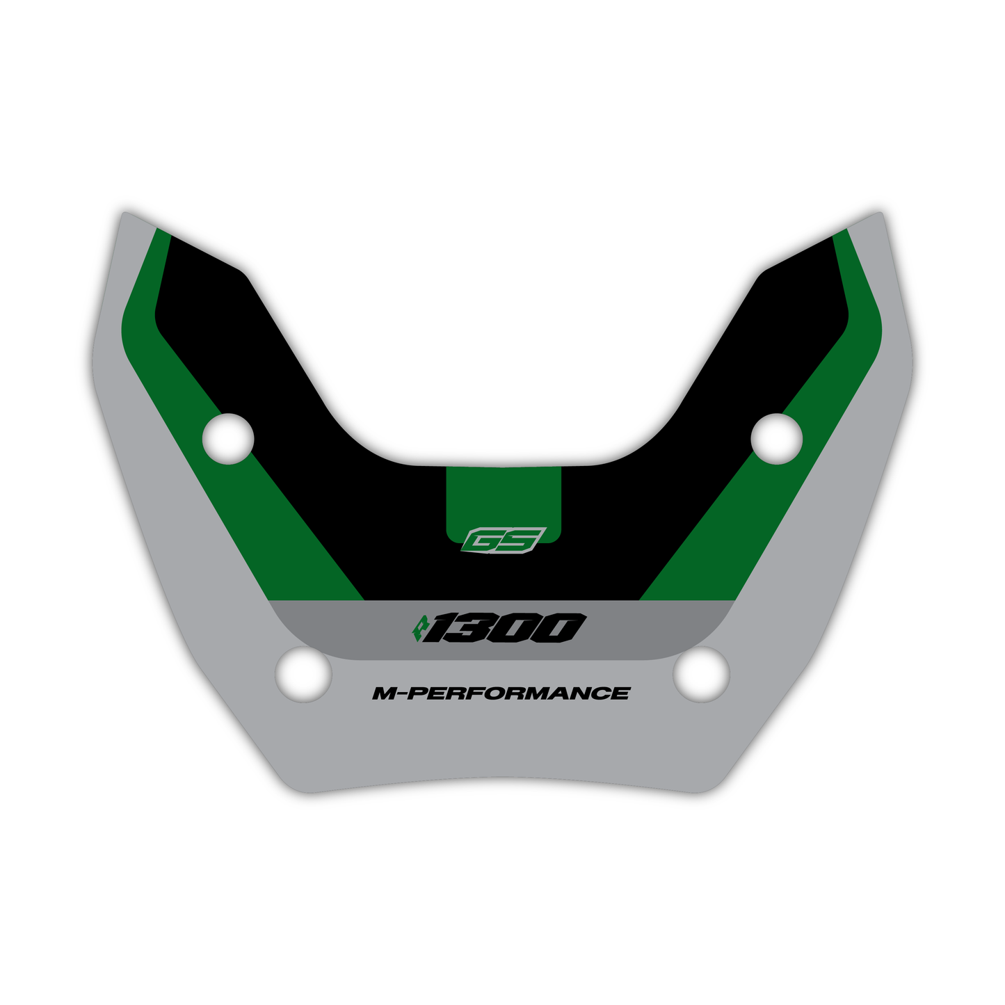 Large Windshield Less Coverage Graphics Kit - Fits BMW R 1300 GS 2023-2025