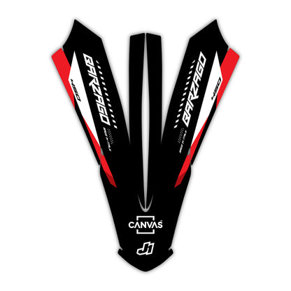 Front Fender Graphics Kit - Fits Fantic XX125, XX250, XXF250, XXF450, XE125, XEF250, XEF450