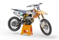 KTM Black Dawn Graphics Kit - SX50 SX65 SX85 SX SXF EXC XC EXCF Six Days 125+