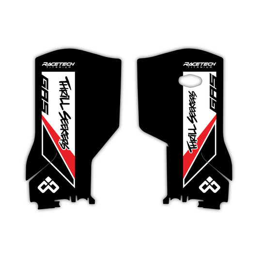 Lower Fork Guard Graphics Kit - Fits GasGas MC 85, MC 125, MC 250F, MC 450F, EX 250F, EX 300, EC 250, EC 300