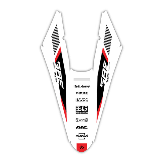 Rear Fender Graphics Kit - Fits GasGas MC 85, MC 125, MC 250F, MC 450F, EX 250F, EX 300, EC 250, EC 300