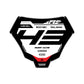 Front Number Plate Graphics Kit - Fits GasGas MC 85, MC 125, MC 250F, MC 450F, EX 250F, EX 300, EC 250, EC 300