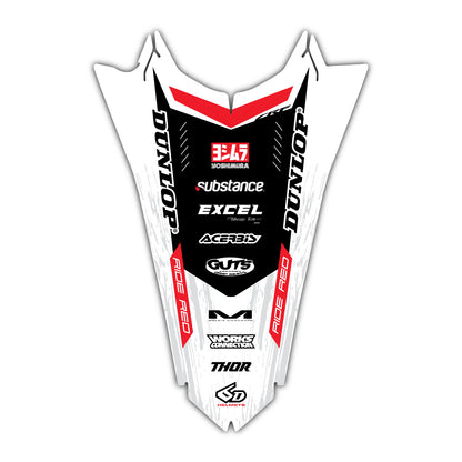 Honda 2021-26 Rear Fender Mudguard Plastic & Graphics Bolt-On kit - CRF 250R 450R 250RX 450RX 450RWE 300RX 250RWE