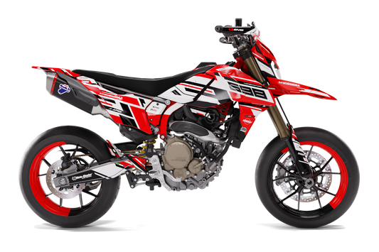 Ducati Hypermotard 689 Mono Cagliari Graphics Kit
