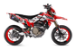 Ducati Hypermotard 689 Mono Cagliari Graphics Kit