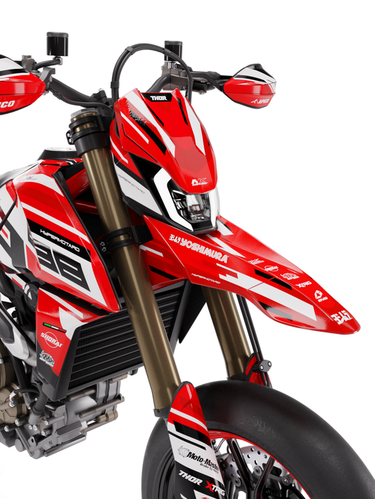 Ducati Hypermotard 689 Mono Cagliari Graphics Kit