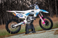 Husqvarna Chainsaw Graphics Kit - TC50 TC65 TC85 701 TC FC FS 125+