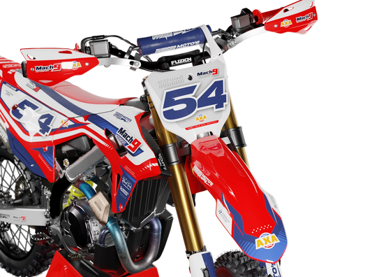 Honda Charged Graphics Kit - CRF50 CRF110 CR125 CR250 CRF250r CRF450r CRF450RL CRF450RX CRF300L