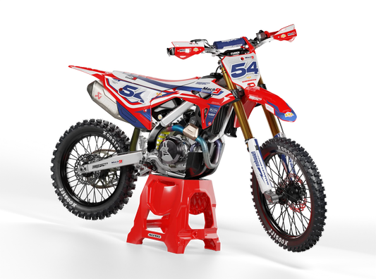Honda Charged Graphics Kit - CRF50 CRF110 CR125 CR250 CRF250r CRF450r CRF450RL CRF450RX CRF300L