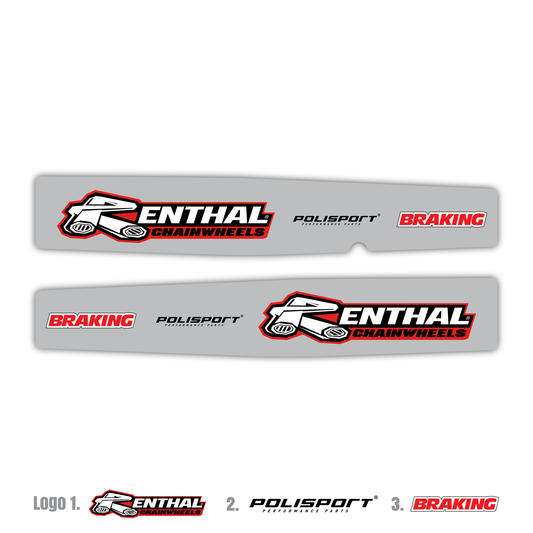Clear Custom Swingarm Graphics