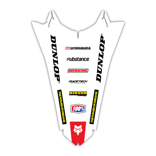 Cleveland Honda CRF 250 300 450 R RX RXW L Enduro Rear Mudguard Fender Bolt-On Plastic & Graphics Kit