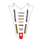Rear Fender Graphics Kit - Fits Honda CRF250R, CRF450R, CRF450RX, CR125, CR250