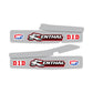 Swingarm Graphics Kit - Fits Honda CRF250R, CRF450R, CRF450RX, CR125, CR250