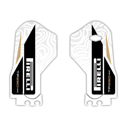 Lower Fork Guard Graphics Kit - Fits Triumph TF 250-X, TF 450-X