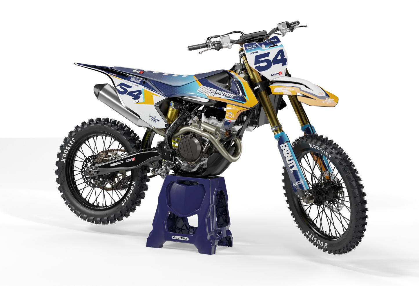 KTM Cross Graphics Kit - SX50 SX65 SX85 SX SXF EXC XC EXCF Six Days 125