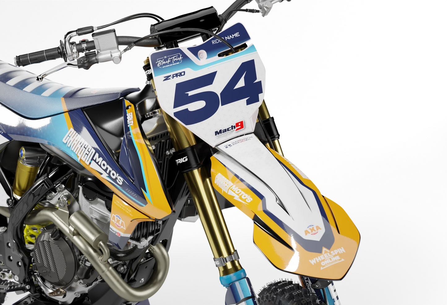 KTM Cross Graphics Kit - SX50 SX65 SX85 SX SXF EXC XC EXCF Six Days 125