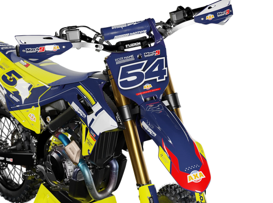 Honda Crude Graphics Kit - CRF50 CRF110 CR125 CR250 CRF250r CRF450r CRF450RL CRF450RX CRF300L
