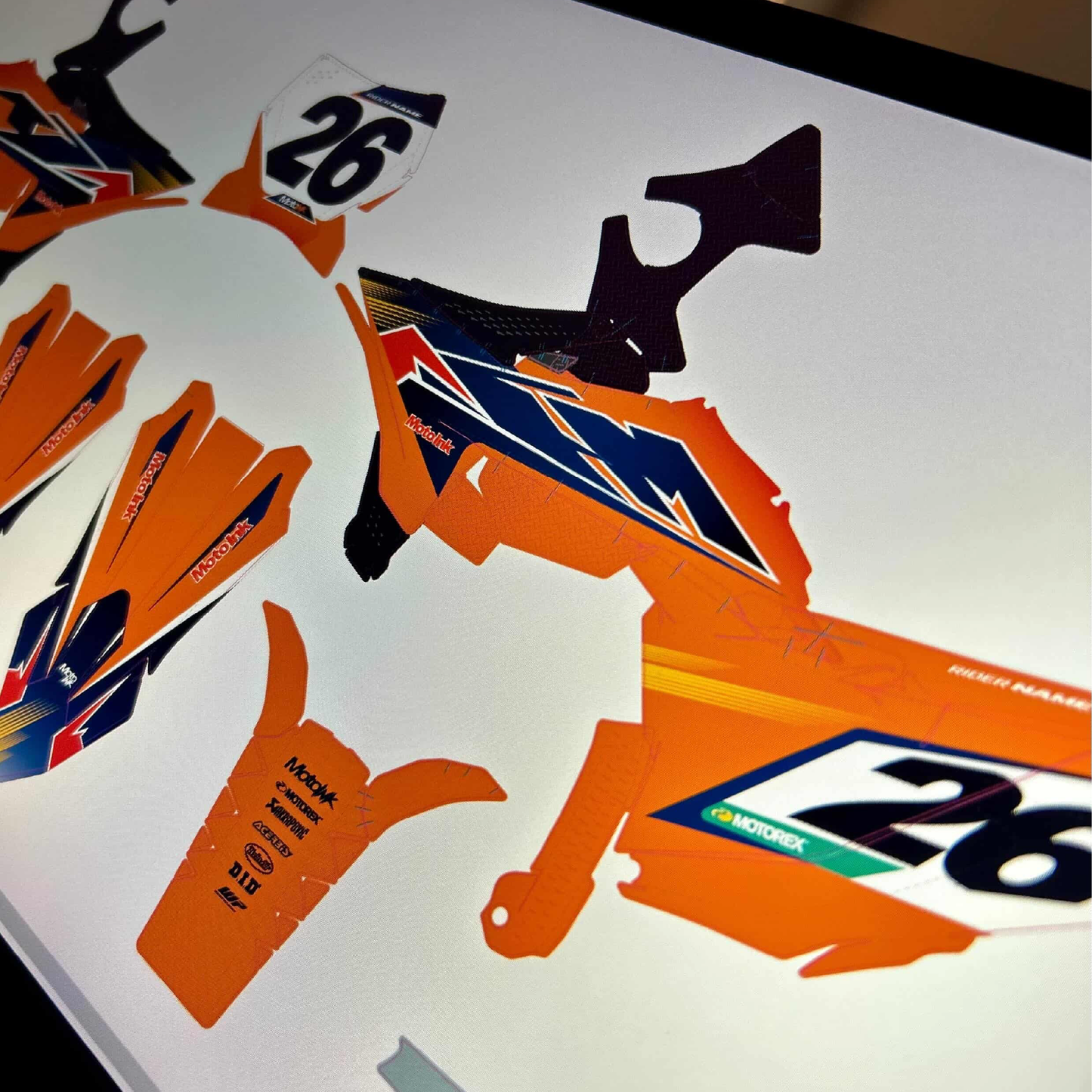 Custom Designed MX Graphics Kit