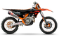 KTM Dark Matter Graphics Kit - SX50 SX65 SX85 SX SXF EXC XC EXCF Six Days 125