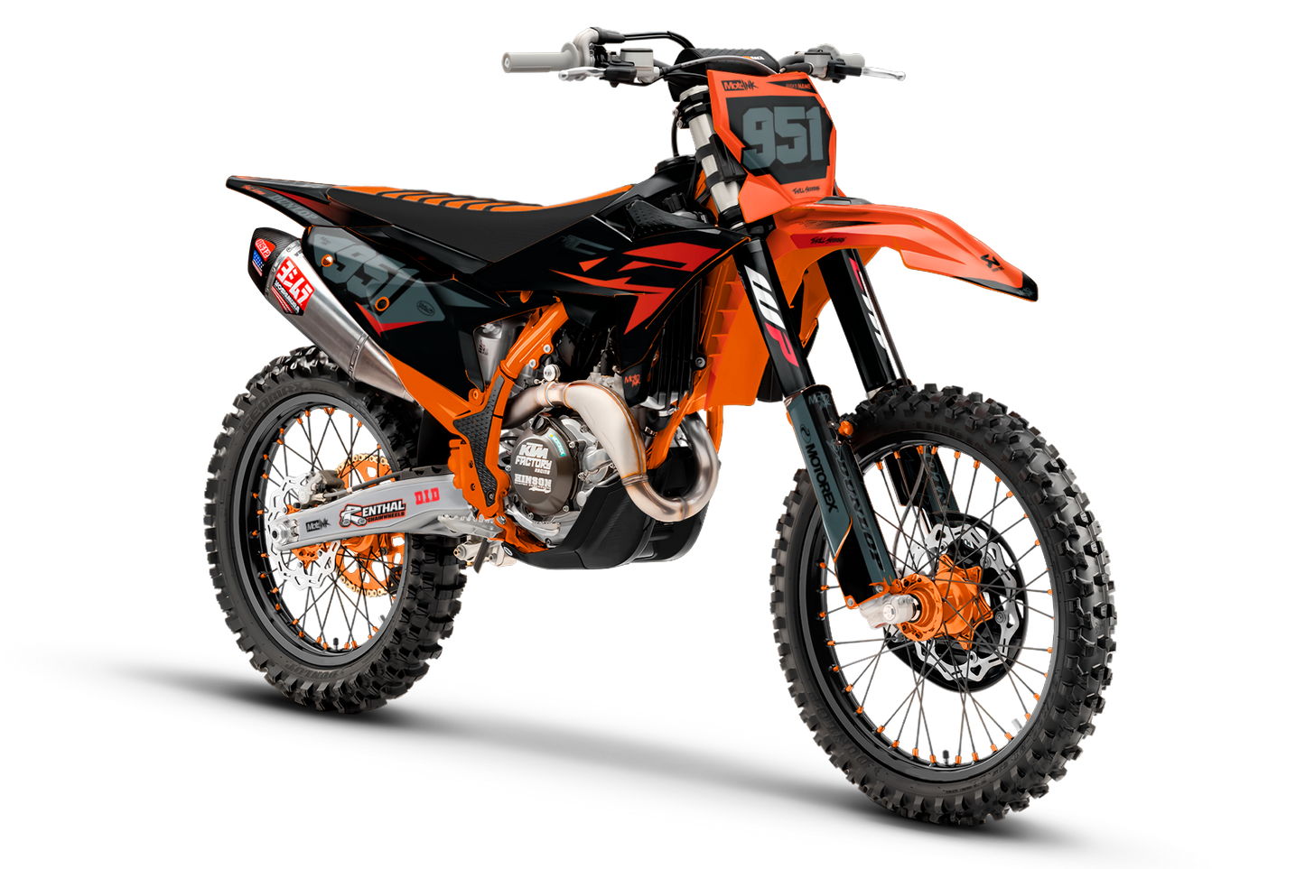 KTM Dark Matter Graphics Kit - SX50 SX65 SX85 SX SXF EXC XC EXCF Six Days 125
