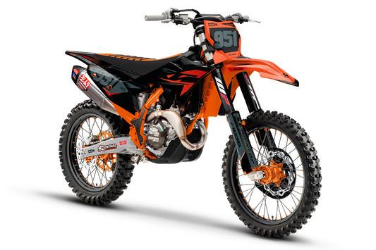KTM Dark Matter Graphics Kit - SX50 SX65 SX85 SX SXF EXC XC EXCF Six Days 125