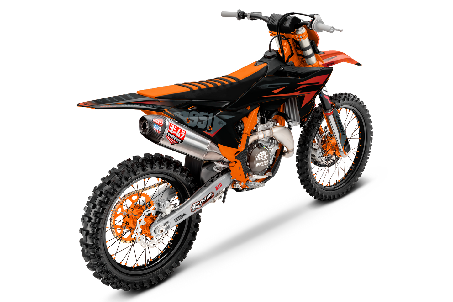 KTM Dark Matter Graphics Kit - SX50 SX65 SX85 SX SXF EXC XC EXCF Six Days 125