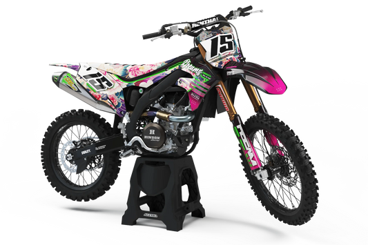 Kawasaki Dreams Graphics Kit -  KX65 KX85 KLX110 KX125 KX250 KX250F KX450F