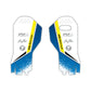 Lower Fork Guard Graphics Kit - Fits Husqvarna TC 85, TC 125, FC 250, FC 350, FC 450, TE 300, FE 250, FE 350, FE 501