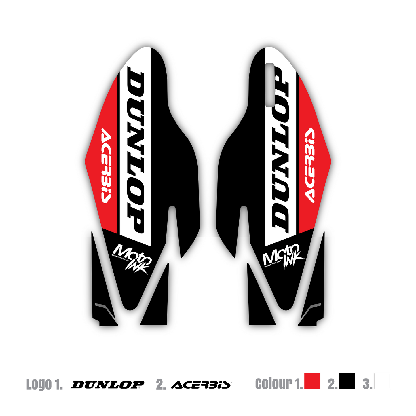 Custom Fork Guard Graphics – MotoInk Signature Edition