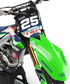 Kawasaki Fastaf Graphics Kit -  KX65 KX85 KLX110 KX125 KX250 KX250F KX450F