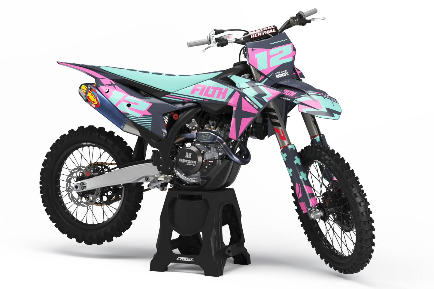 KTM Filth Graphics Kit - SX50 SX65 SX85 SX SXF EXC XC EXCF Six Days 125