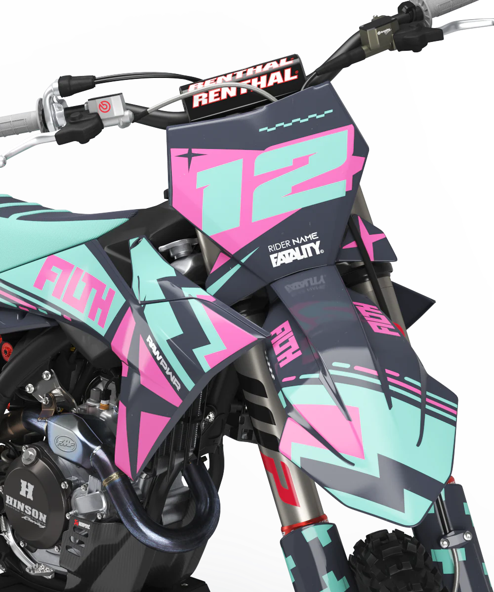 KTM Filth Graphics Kit - SX50 SX65 SX85 SX SXF EXC XC EXCF Six Days 125