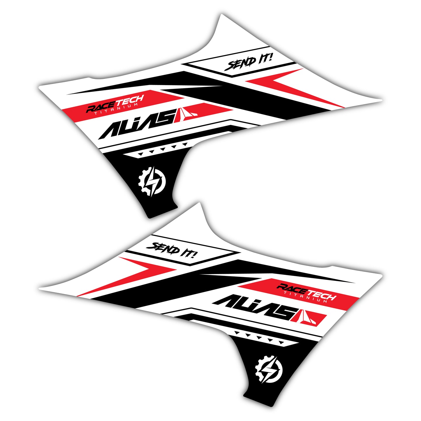 Radiator Shroud Graphics Kit - Fits Stark Future Stark VARG Electric Motocross Bike