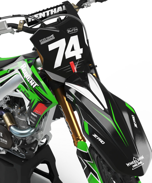 Kawasaki Force Graphics Kit -  KX65 KX85 KLX110 KX125 KX250 KX250F KX450F