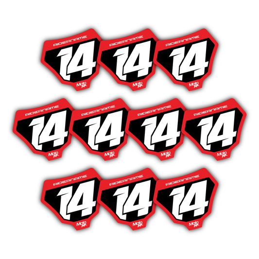 GasGas Custom Hub Sticker Sets