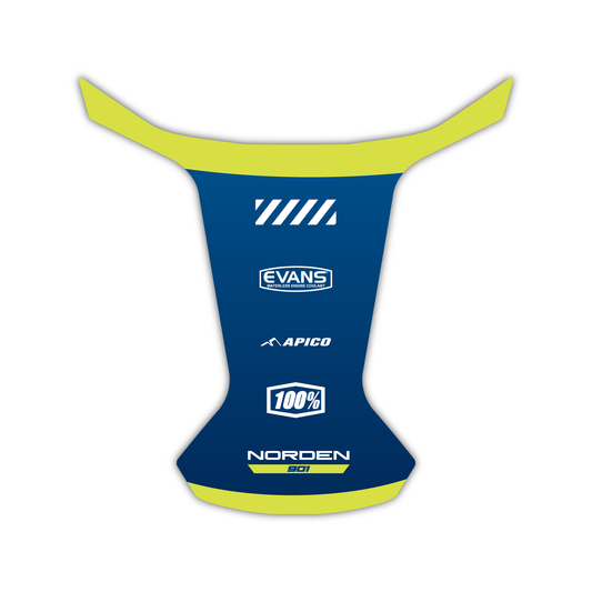 Rear Fender Mudguard Graphics Kit - Fits Husqvarna Norden 901