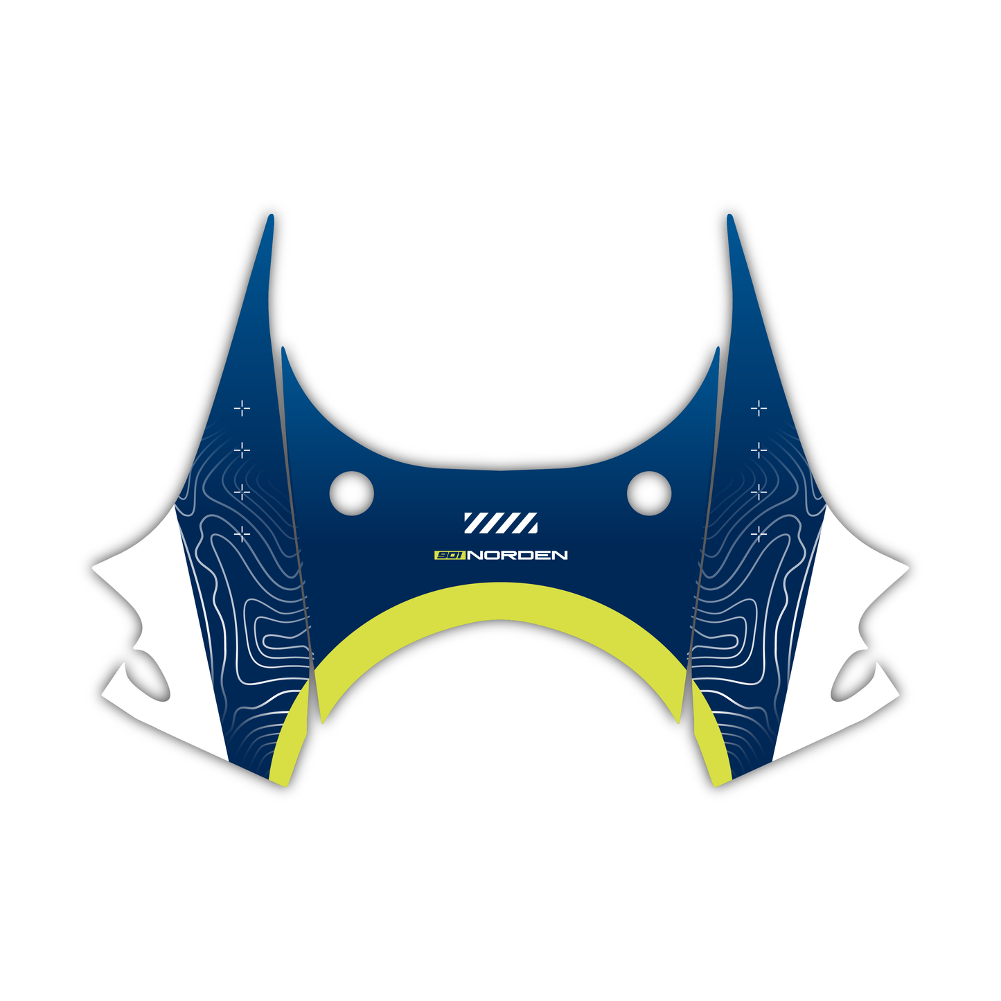 Windshield (less coverage) Graphics Kit - Fits Husqvarna Norden 901