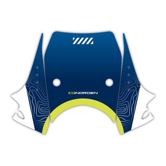Windshield (full coverage) Graphics Kit - Fits Husqvarna Norden 901