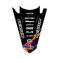 Rear Fender Graphics Kit - Fits Yamaha YZ125, YZ250, YZ250F, YZ450F, WR250F, WR450F